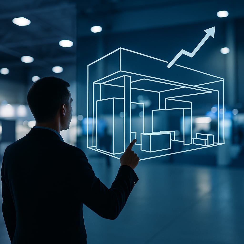 أن نكون الاسم الأول في المملكة العربية السعودية في مجال تنظيم الفعاليات والمعارض، من خلال تقديم تجارب إبداعية متكاملة تجمع بين التخطيط الدقيق، التنفيذ المحترف، والابتكار المستمر. 

نسعى لتقديم فعاليات لا تُنسى، تعبّر بصدق عن هوية عملائنا، وتترك أثراً فعّالاً في جمهورهم المستهدف.